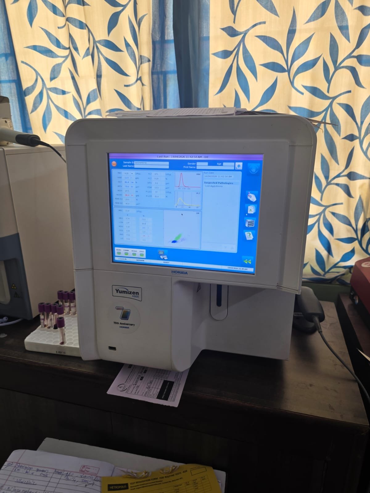 Hematology Auto Analyser